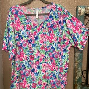 Floral V-Neck Women’s Set